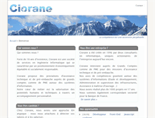Tablet Screenshot of ciorane.com